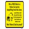 Signmission Win A Free Ride In A Police Car By Shoplifting In Heavy-Gauge Aluminum, A-1218-24663 A-1218-24663 - alternate 1